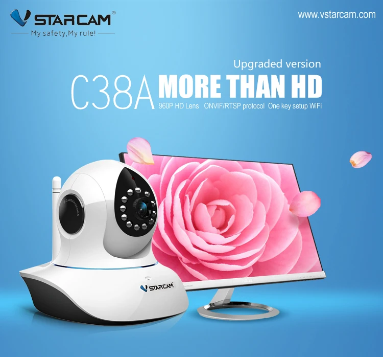 VStarcam 1.3mp 960 P IP Камера c38a беспроводного видеонаблюдения indoor