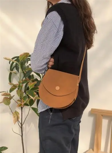 

Fashion female messenger bag cute women's vintage small bags saddle girl mini shoulder all-match bag r-6898f