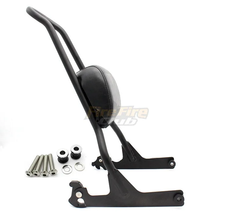 Для Harley Fatboy LO FLSTF Softail FXST FLST CVO багажная стойка Сисси Бар Passenge пассажирский Сисси Бар спинка подушка