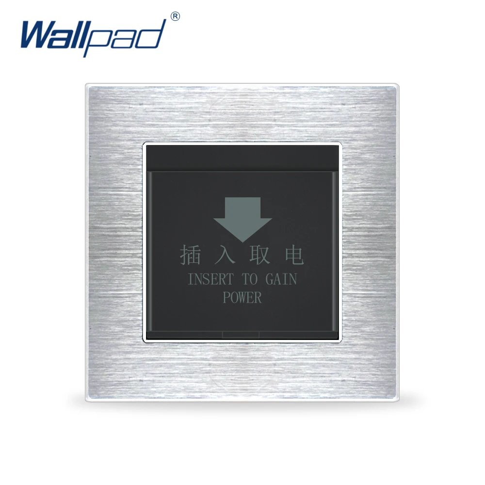 Отель вставьте ключ зажигания карты переключатели Wallpad люксовый настенный
