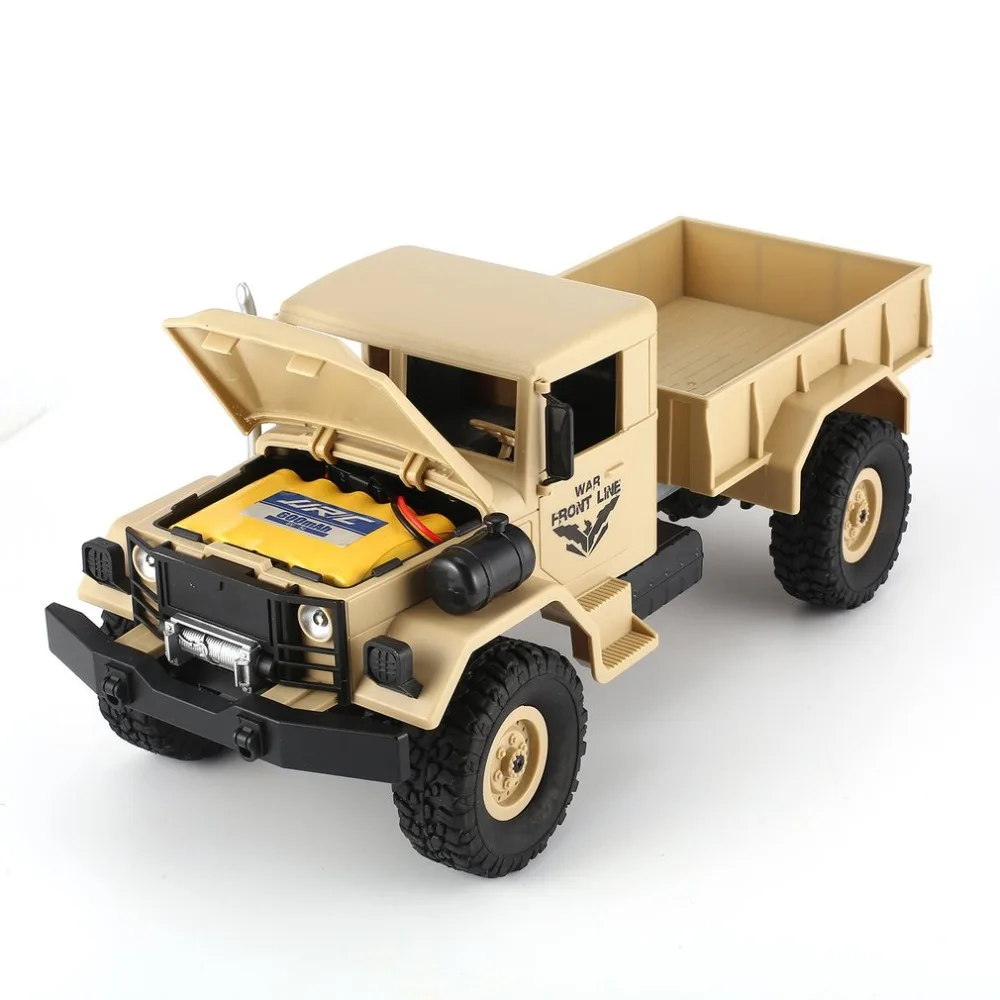 JJRC Q62 1/16 2 4 г 4WD длинный срок службы батареи внедорожный военный багажник