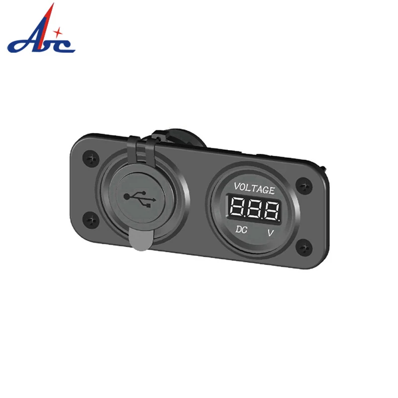 

12V Marine/Boat/Car Electronics Socket DS4-2013-3004 Power Outlet Waterproof IP68 Merit Socket