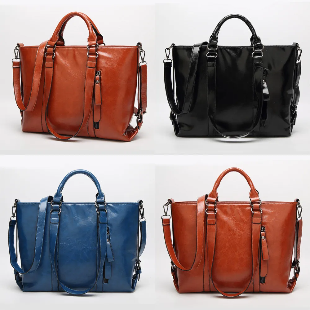 Женская кожаная сумка Aelicy винтажная высокого качества|designer leather handbags|leather