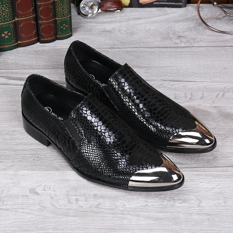 Новое поступление мужские деловые повседневные кожаные туфли наивысшего