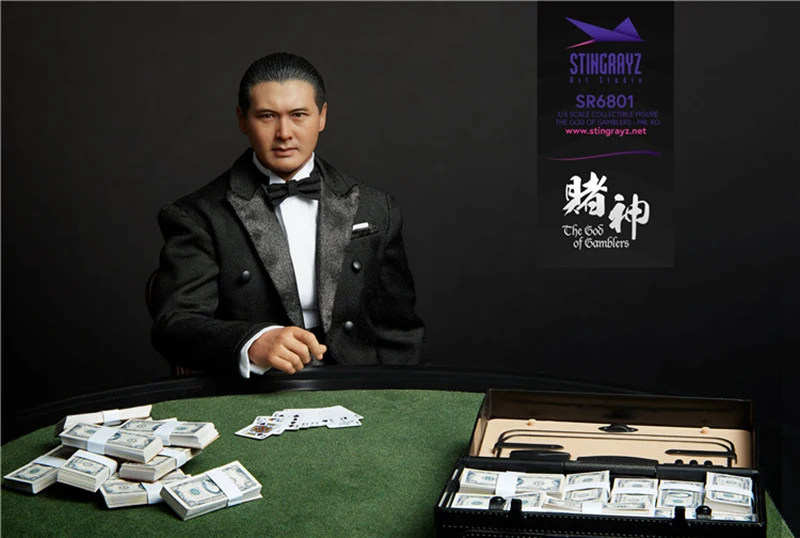 1/6 EB ENTERBAY художественная студия Бог геймеров Ко Чун Чоу Юн SR6801/SR6802 Энди Лау фигурка кукла с аксессуарами Полный Набор фигурок