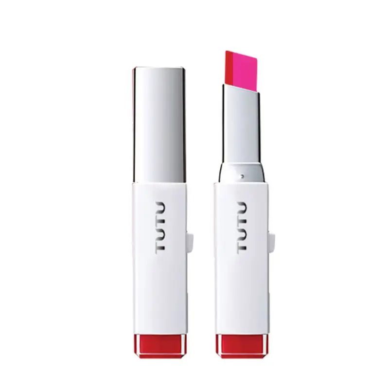 Горячие губы макияж мода двойной цвет градиентная помада 6 цветов