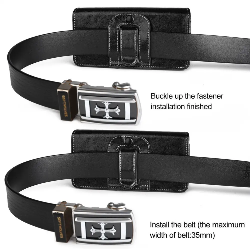 Чехол для телефона из высококачественной искусственной кожи iphone Xs Max 6 7 8 plus зажим