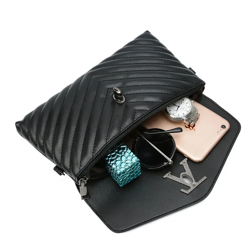 Женская мода вышивка линия уход за кожей рук плеча сумку новые ПУ | Багаж и сумки