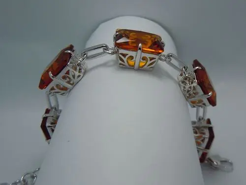 Бесплатная доставка Викторианский удивительный прямоугольник янтарный камень