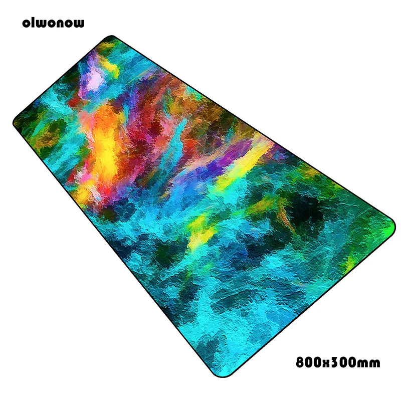 Size 800x300x3mm Rgb коврик для мыши большой компьютерный геймер Коврик для мыши 800x300x3 мм padmouse HD украшенный принтом коврик для мышки эргономичный гаджет офисный стол коврики - Цвет: Size 800x300x3mm