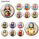 Матрешка, куклы, магнит на холодильник, магнит, русская кукла, бабушка, гнездо 30 мм, стеклянный держатель для заметок, домашний декор