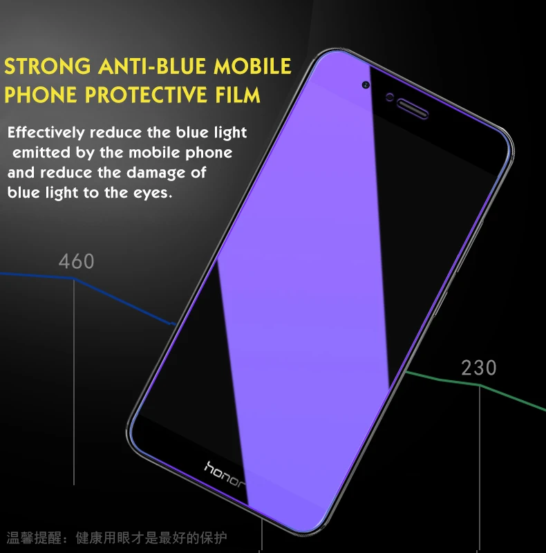 2 шт./лот, матовое закаленное стекло для huawei Honor 8 lite, Защита экрана для Honor 8 lite, стекло 6D, матовая защитная пленка
