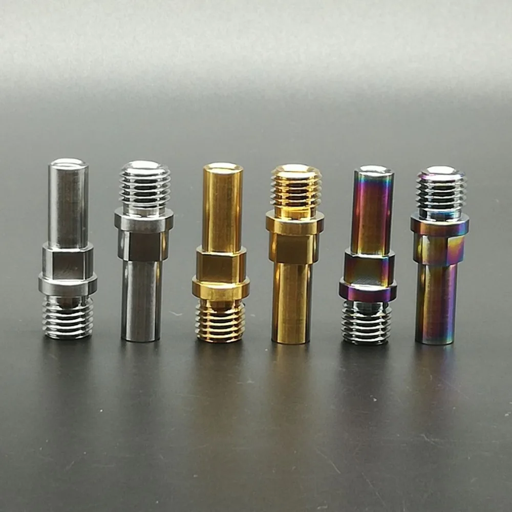 2 шт. пара титановый светильник для ремонта велосипедов и запасные части m10x1.25 мм