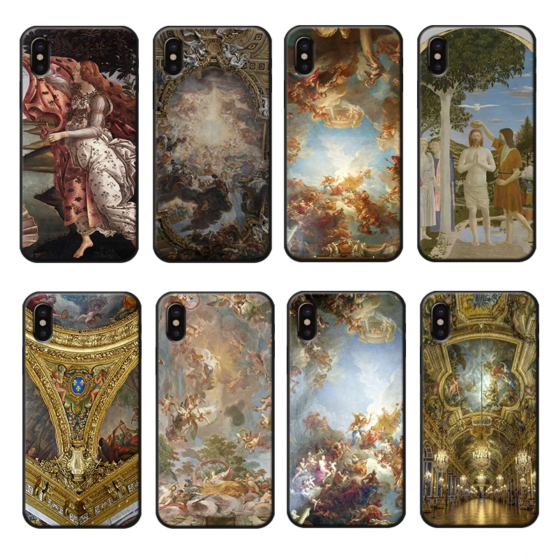 Дворец Версаля чехол для телефона iPhone 6 6s 7 8 Plus X XR XS Max Европейский дворец