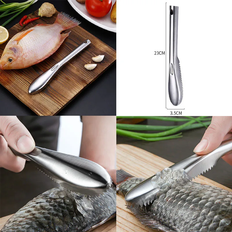 Style 3 Кухонные гаджеты Аксессуары для рыбьей кожи щетка для скребка терки Быстрый Удаление Нож для разделки рыбы чистилка скалер кухонные инструменты товары F - Цвет: Style 3