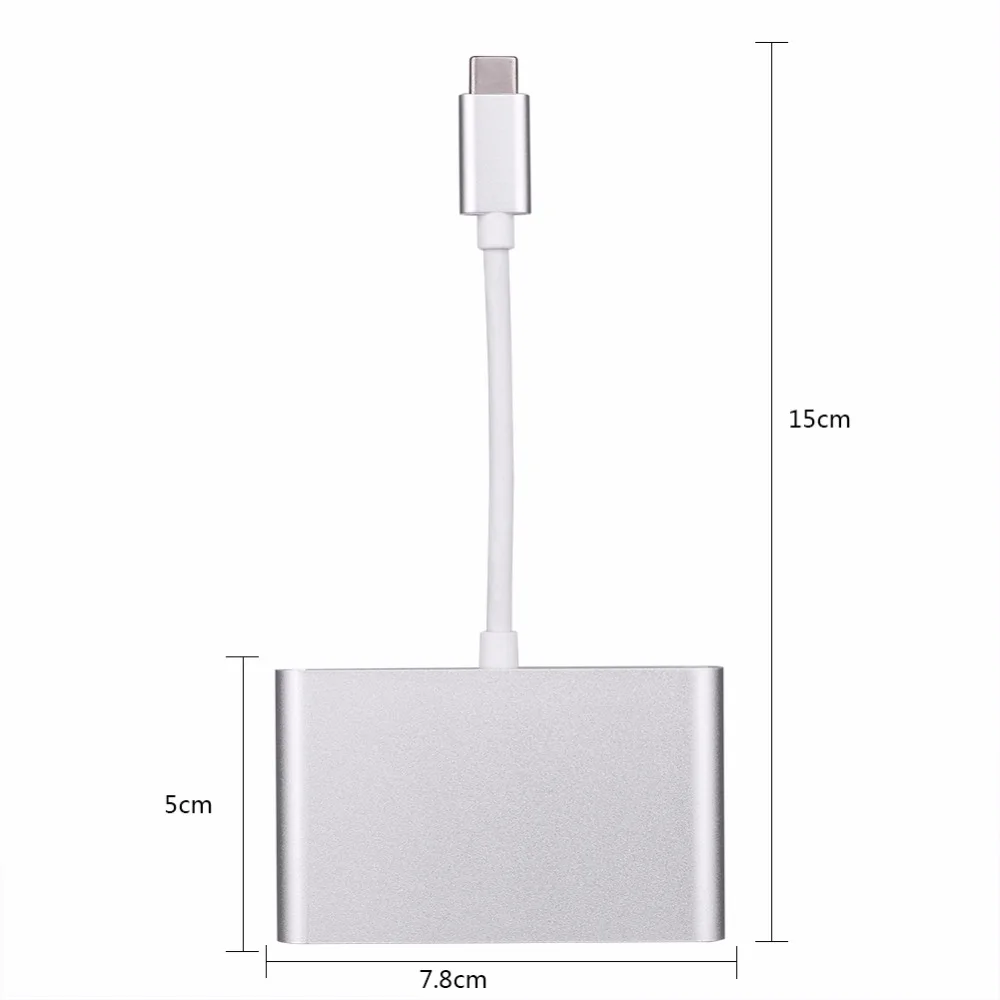 Новый USB 3 1 Type C в порта 0 концентратор USB-C зарядный порт конвертер адаптер для