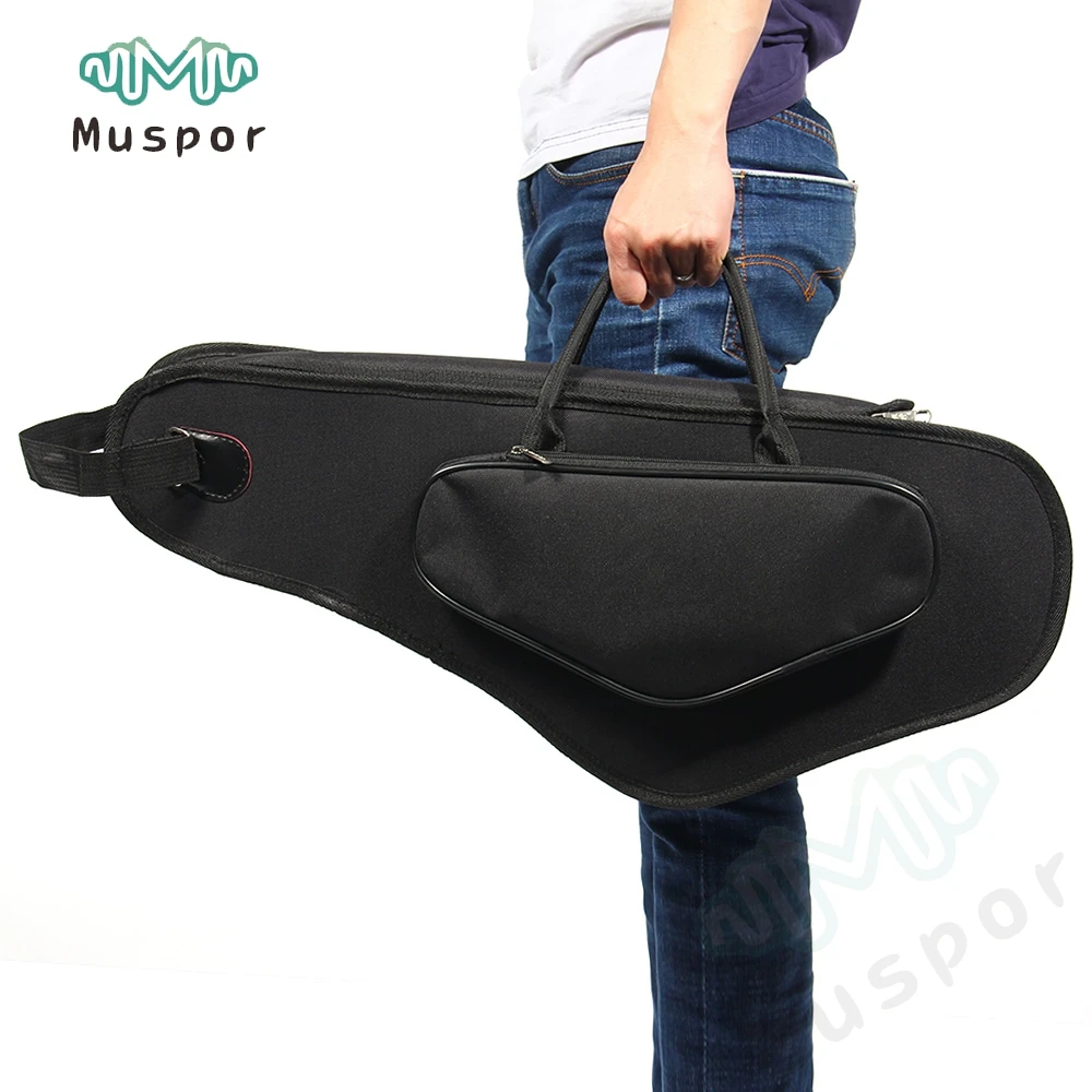 Прочный пенопластовый альт саксофон Саксофон Gig Bag нейлоновый саксофон легкий Чехол черный
