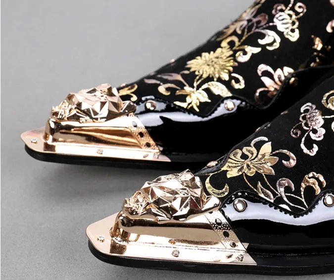 Роскошные Мужские модельные туфли Chaussure Homme кожаные свадебные с острым носком и