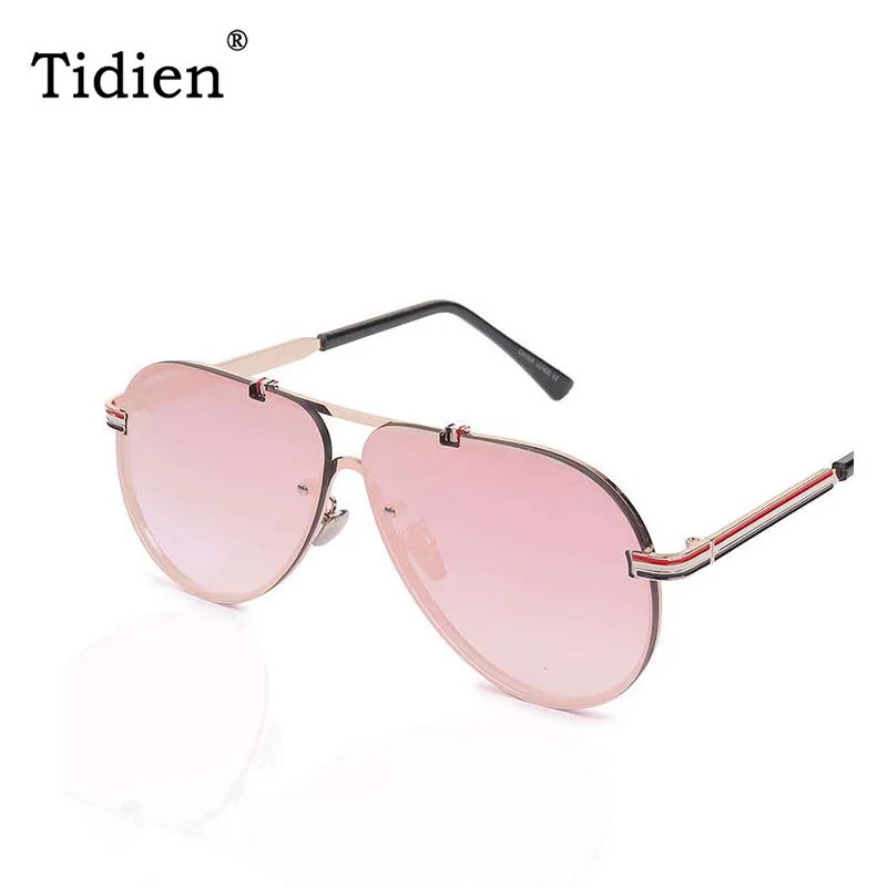 

Tidien Round Vintage Women Sunglasses Luxury Brand Designer Frame for 2019 Ladies Pink Fashion High Quality UV400 H8-8461