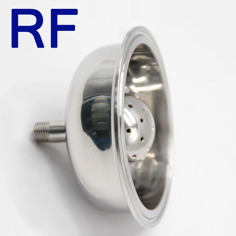 RF " x 1,5" Tri Clamp чаша редуктор, полусфера редуктор SS304 санитарно нержавеющая сталь BHO Закрытая петля экстрактор запчасти