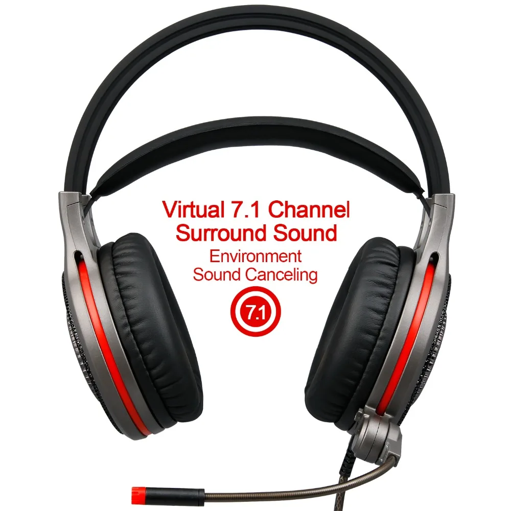 Новый SADES R11 Игровые наушники 7 1 Surround Sound эффект вибрации компьютер гарнитура
