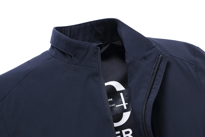 Куртка мужская с воротником на молнии деловая Повседневная Уютная куртка