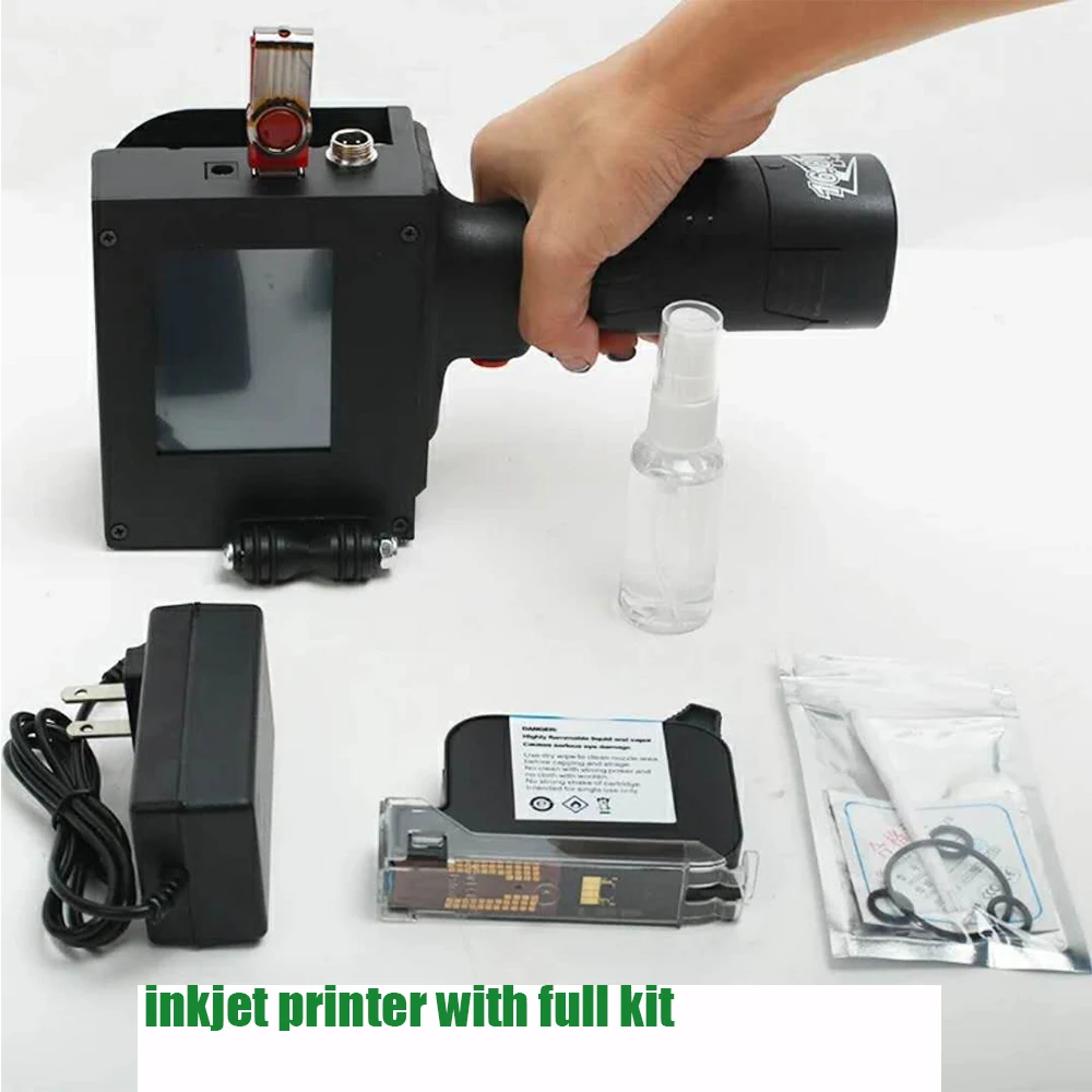 Кодирование чернил струйного принтера Handjet используемое для даты имя