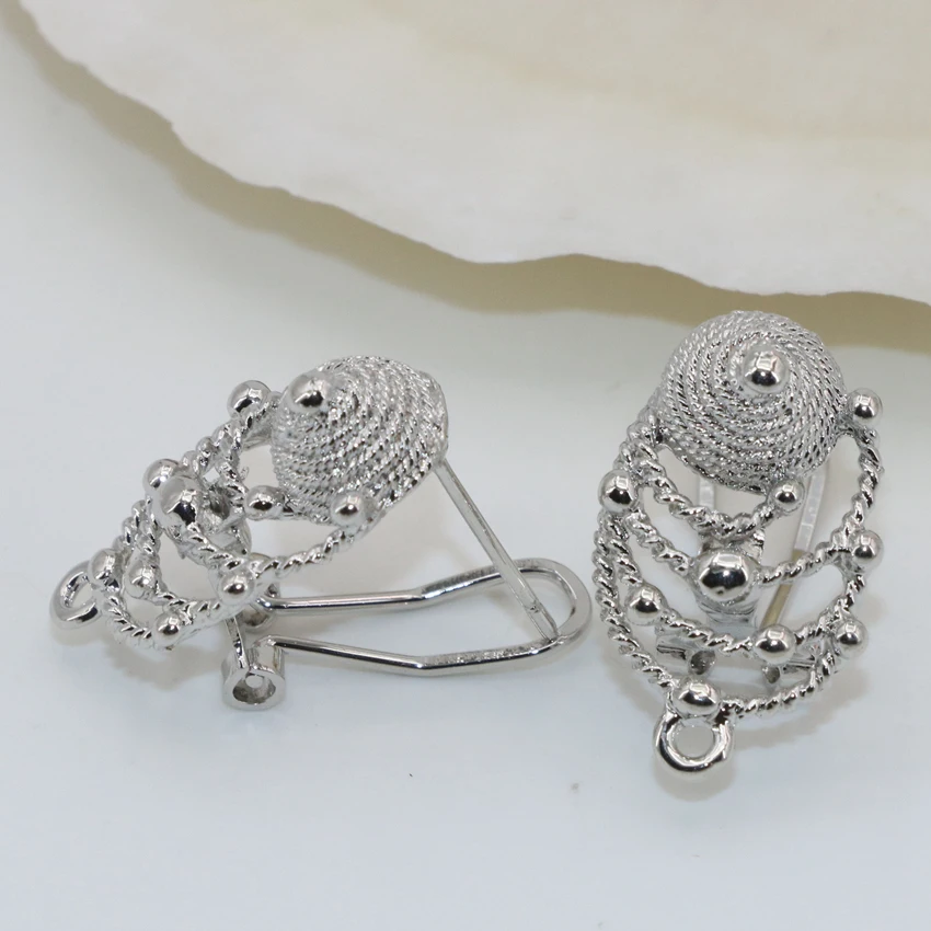 Новые модные женские Богемия Стиль металла серебристый 11 типов уха клип серьги