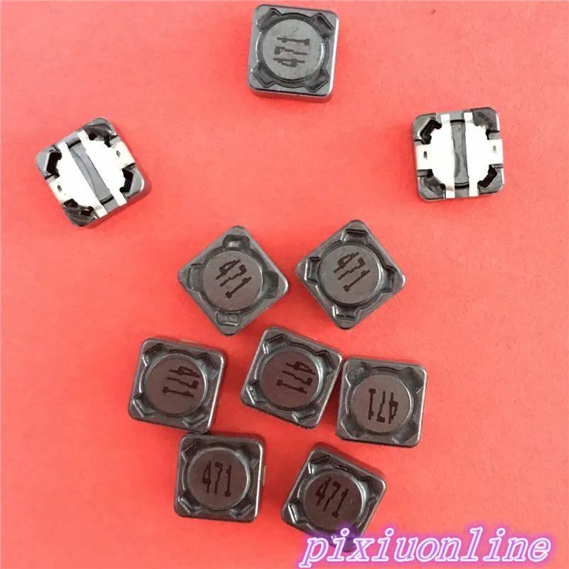

10pcs M91Y 7*7*4 470UH SMT SMD Patch Shielding Power Inductors 471 Electronic Components High Quality On Sale