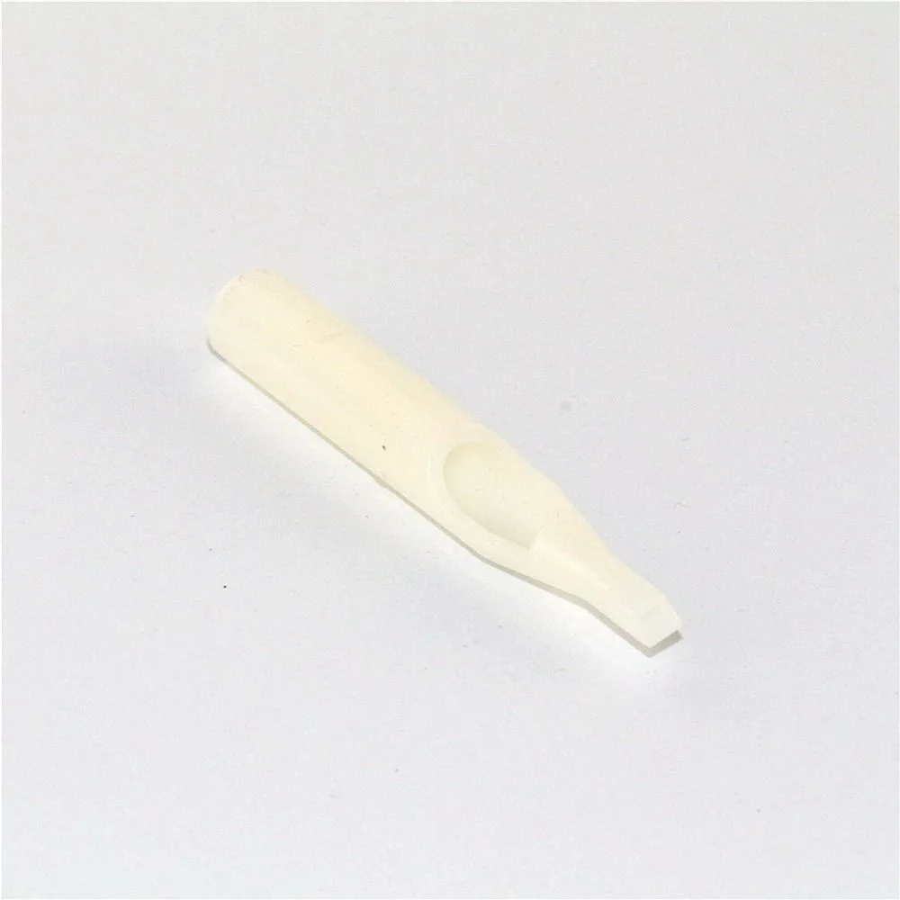 

100PCS Sterile Assorted Plastic Disposable Tattoo Tips 15FT White Nozzles Tube For Tattoo Machine Supply Free Shipping