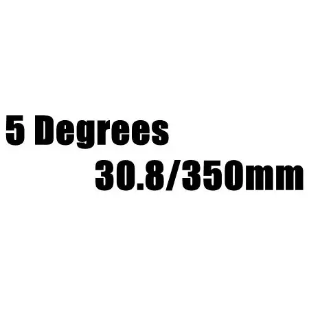 5 Degrees 30.8X350mm Сверхлегкий руль матовая UD карбоновый Подседельный штырь 27,2/30,8/31,6 дорожный руль/горный велосипед подседельной трубы 5/25 градусов велосипедный вынос руля Запчасти - Цвет: 5 Degrees 30.8X350mm