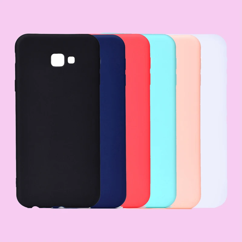 Fashion Candy Macaron Colors Soft TPU Case Phone Silicone Cover Skins Shell Coque Fundas Hull for Samsung Galaxy J4 Plus J6 |