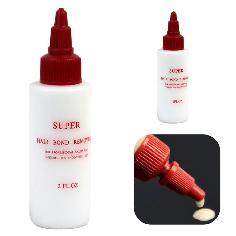 Двусторонний инструмент для удаления клея, 30 мл/2 жидких унции, средство для удаления клея ленты, для удаления клея, для удаления волос на фронтальной сетке Двусторонний инструмент для удаления клея, 30 мл/2 жидких унции, средство для удаления клея ленты, для удаления клея, для удаления волос на фронтальной сетке