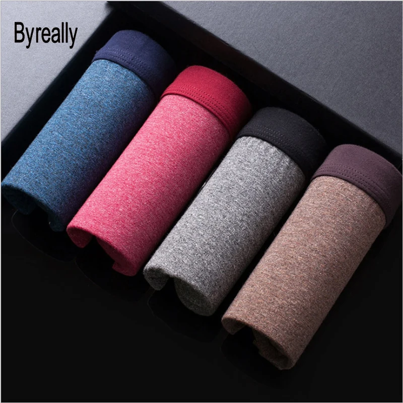 Byreally 2018 Трусики для женщин Для мужчин S 4PCS \ много Нижнее Бельё девочек