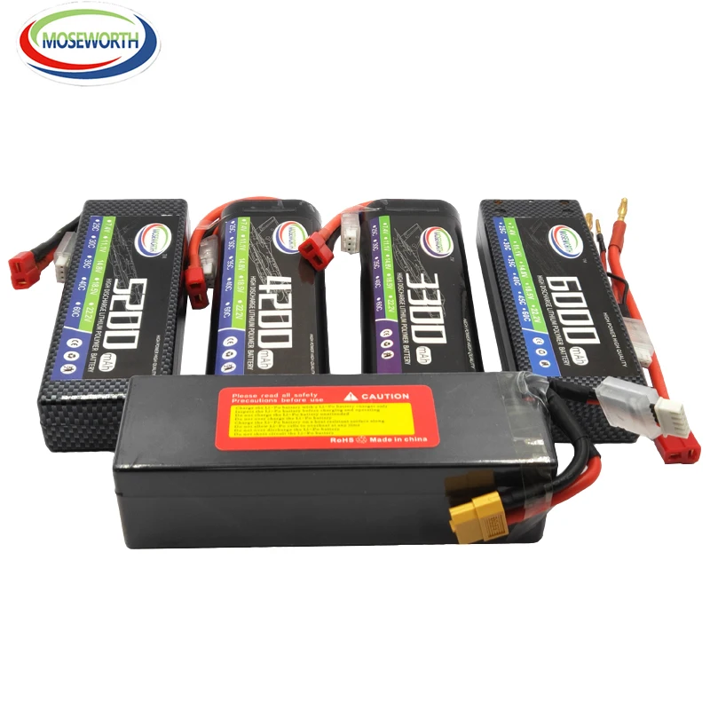 Нано 2S 7 4 V 3300 мА/ч 4200 5200 6000 35C 60C RC автомобиль LiPo Батарея Жесткий Чехол для
