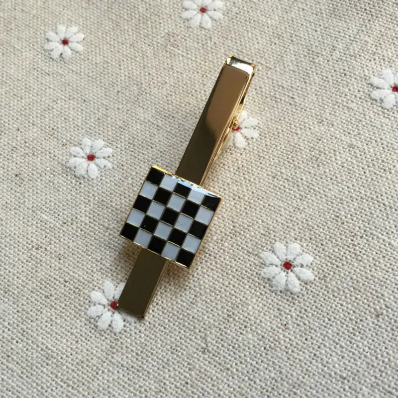 10 шт. оптовая продажа хорошее качество черный и белый ковер галстук бар для