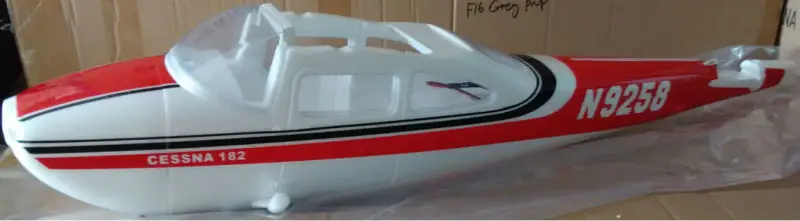 Нет Батарея, 500 класс Cessna 182 приводимого в движение с помощью электропривода RTF RC самолет с клапанами