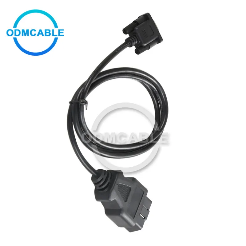 OBD2 16PIN к DB9 RS232 кабель для автомобильного диагностического адаптера |