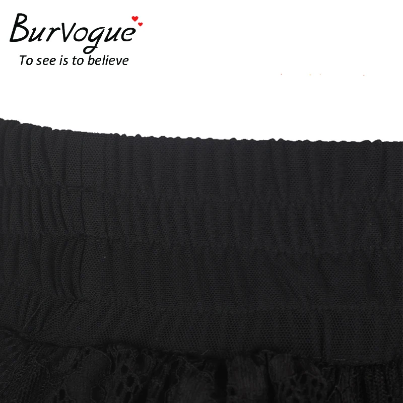 Юбка женская кружевная Плиссированная в готическом стиле | Женская одежда