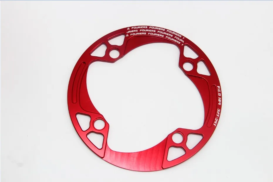 Fouriers велосипедная Звездочка направляющая цепь Bash Guard BCD 104 подходит 30-40 T свободная