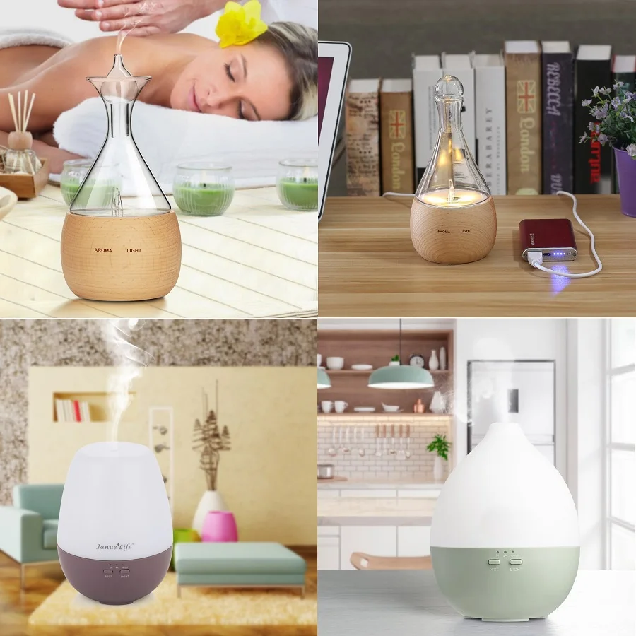 200 мл ультразвуковой с ароматическим эфирным маслом увлажнитель воздуха