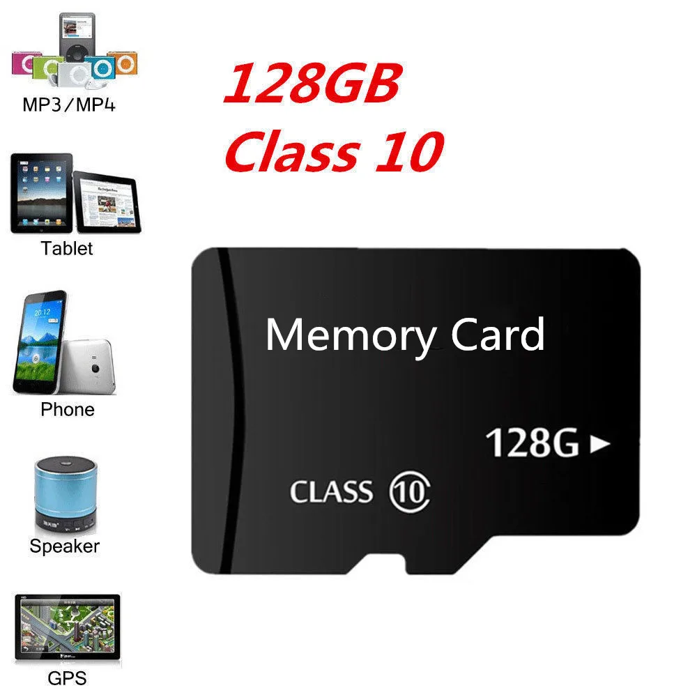 Новая карта памяти Micro SD 2G/4G/8G/16G/32G/64G/128G/256G Flash TF Class 10 SDXC SDHC карта+ Бесплатный адаптер