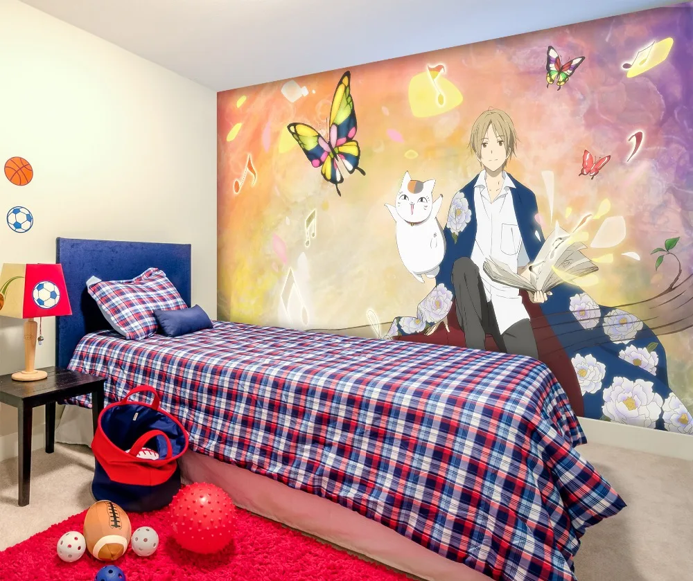 

[Self-Adhesive] 3D Natsume's Book Of Friends 331 Japan Anime Wall Paper mural Wall Print Decal Wall Murals