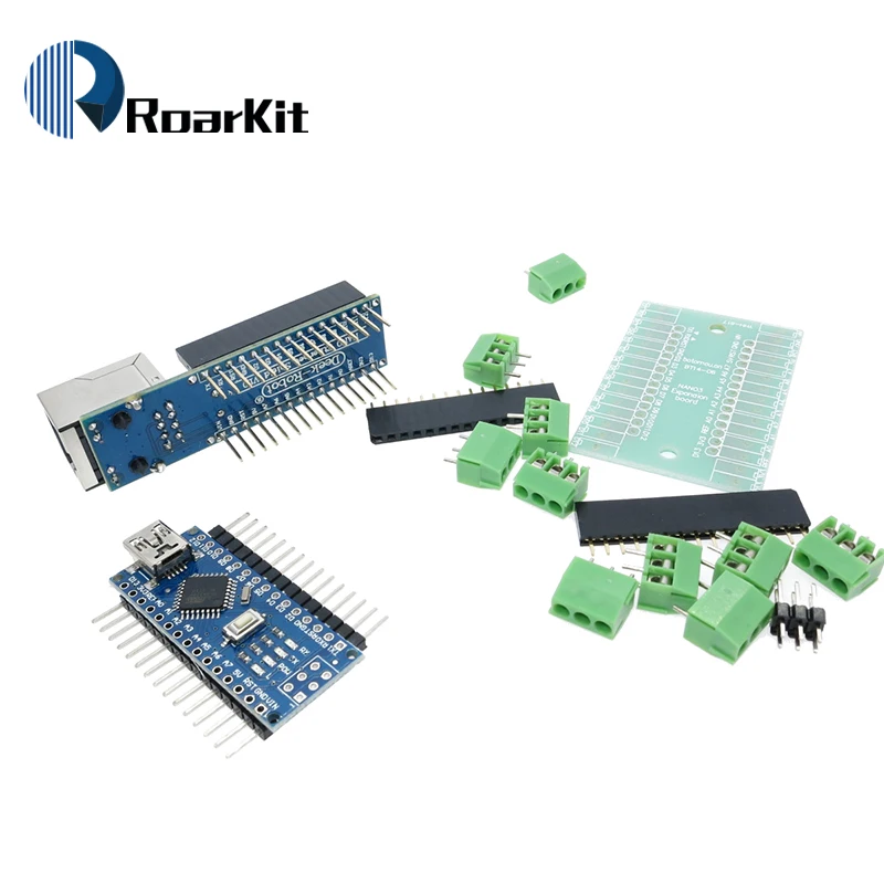 Щит ENC28J60 Ethernet V1.0 для комплекта arduino 1 шт. совместимый модуль CH340G Nano 3 0 Плата