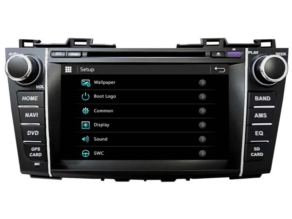 Для Mazda 5 dvd плеер автомобиля стерео аудио головное устройство емкостный