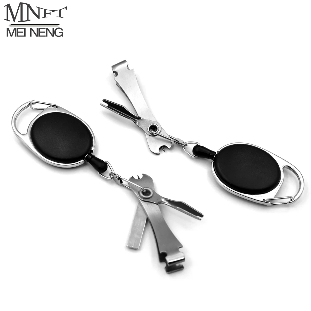 MNFT Fly Line кусачки Быстрый гвоздь инструмент связывания узлов УЗЕЛ Tyer и кусачки w/Zinger Ретрактор