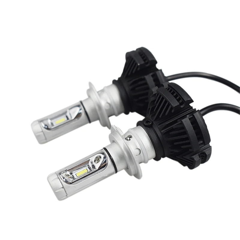 2 шт. X3 50 W фар автомобиля лампы H1 H3 H7 H11 9005 9006 880 светодиодные фары H4 9004 9007 9008 Hi Lo луч