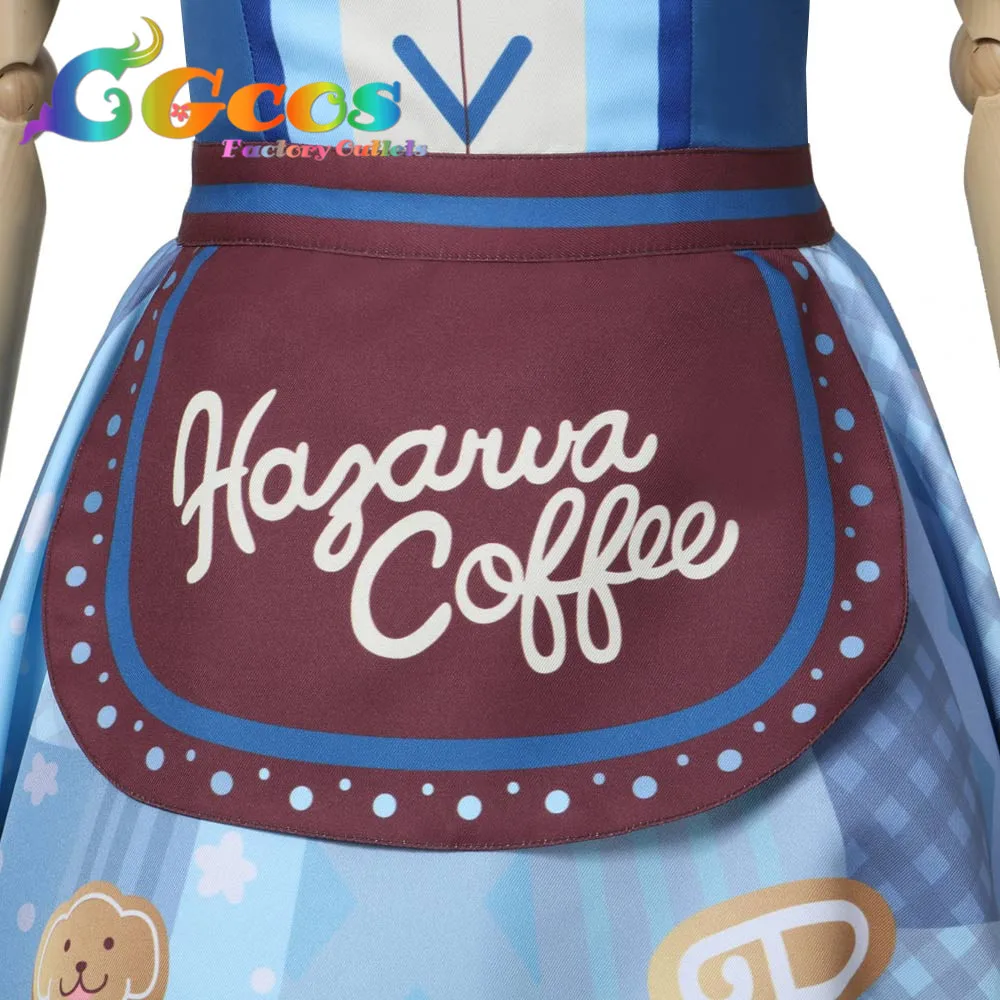 CGCOS Косплей Костюм BanG Dream! Hikawa Sayo платья одежда Униформа бесплатная доставка CG517 |