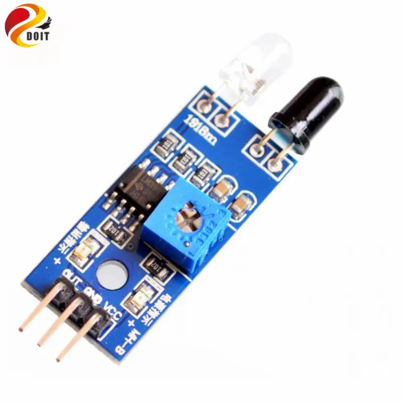 10 шт./лот инфракрасный модуль датчика избегания препятствий для Arduino Smart Car Robot 3