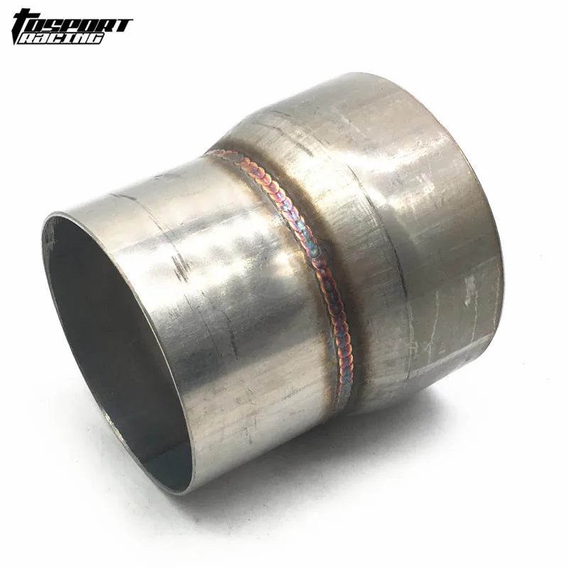 Выхлопные трубы из нержавеющей стали от 76 мм до 89 редуктор 3 5 дюйма подходит для